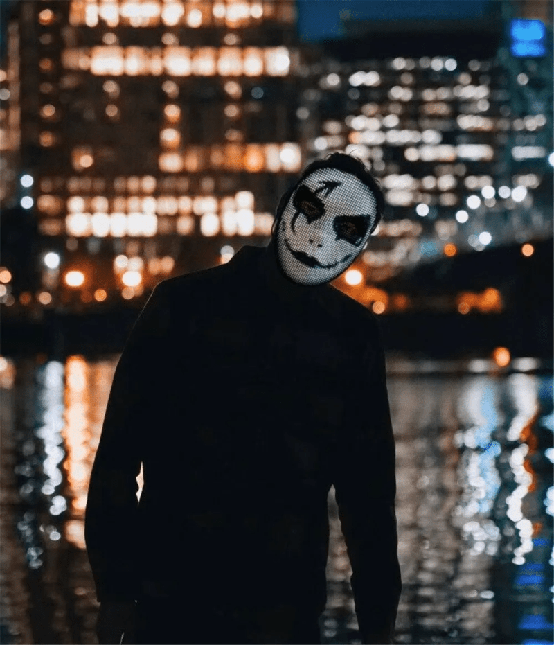 LED Maske Halloween Schweiz