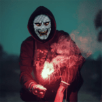 Halloween Party Maske LED