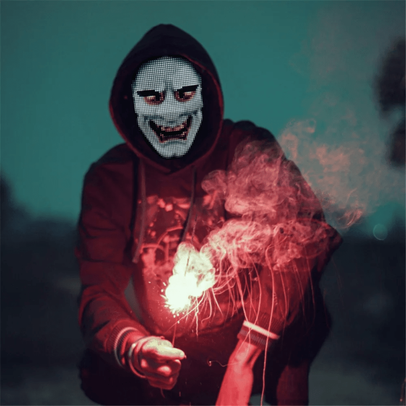 Halloween Party Maske LED